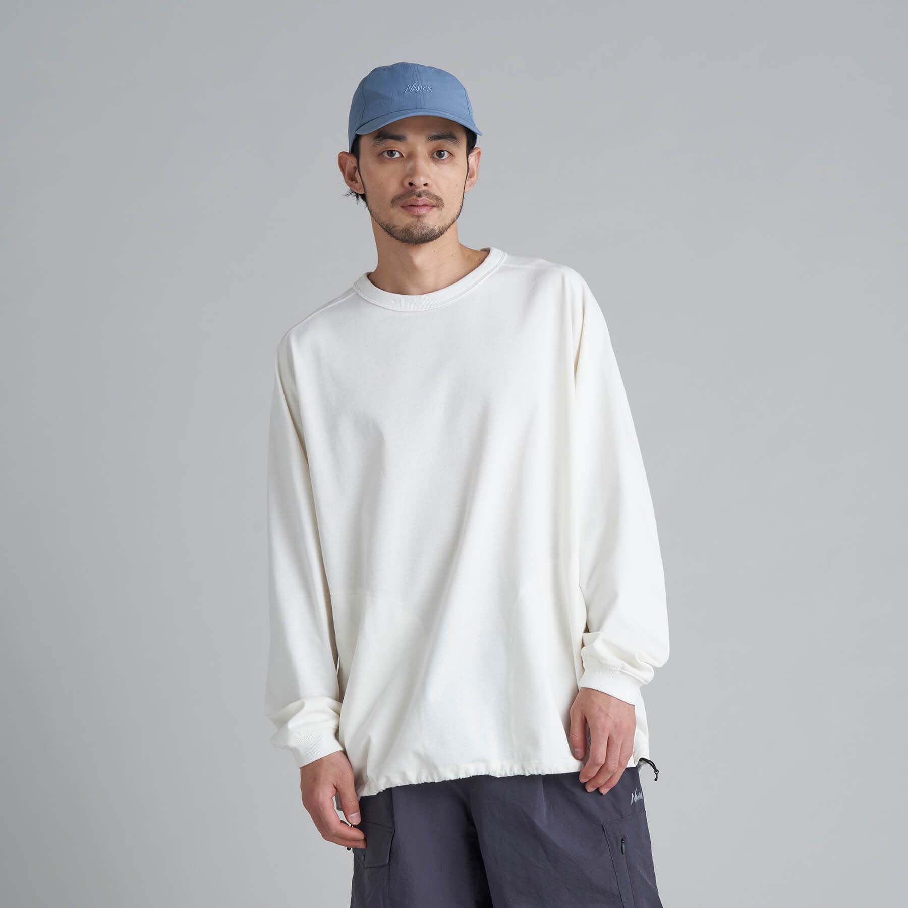 ECO HYBRID OVERSIZED L/S TEE